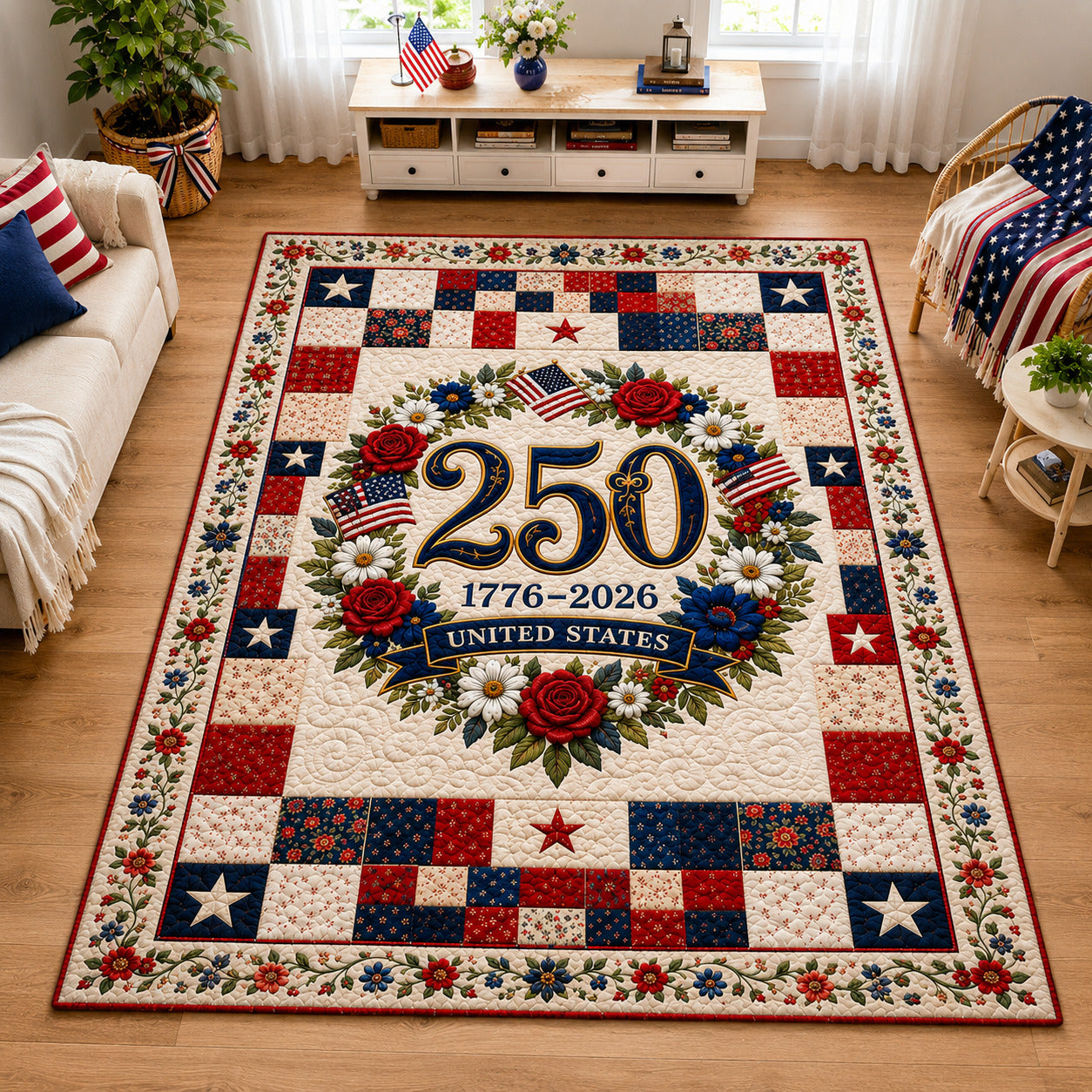 United States 250 Area Rug GFTOLAN08