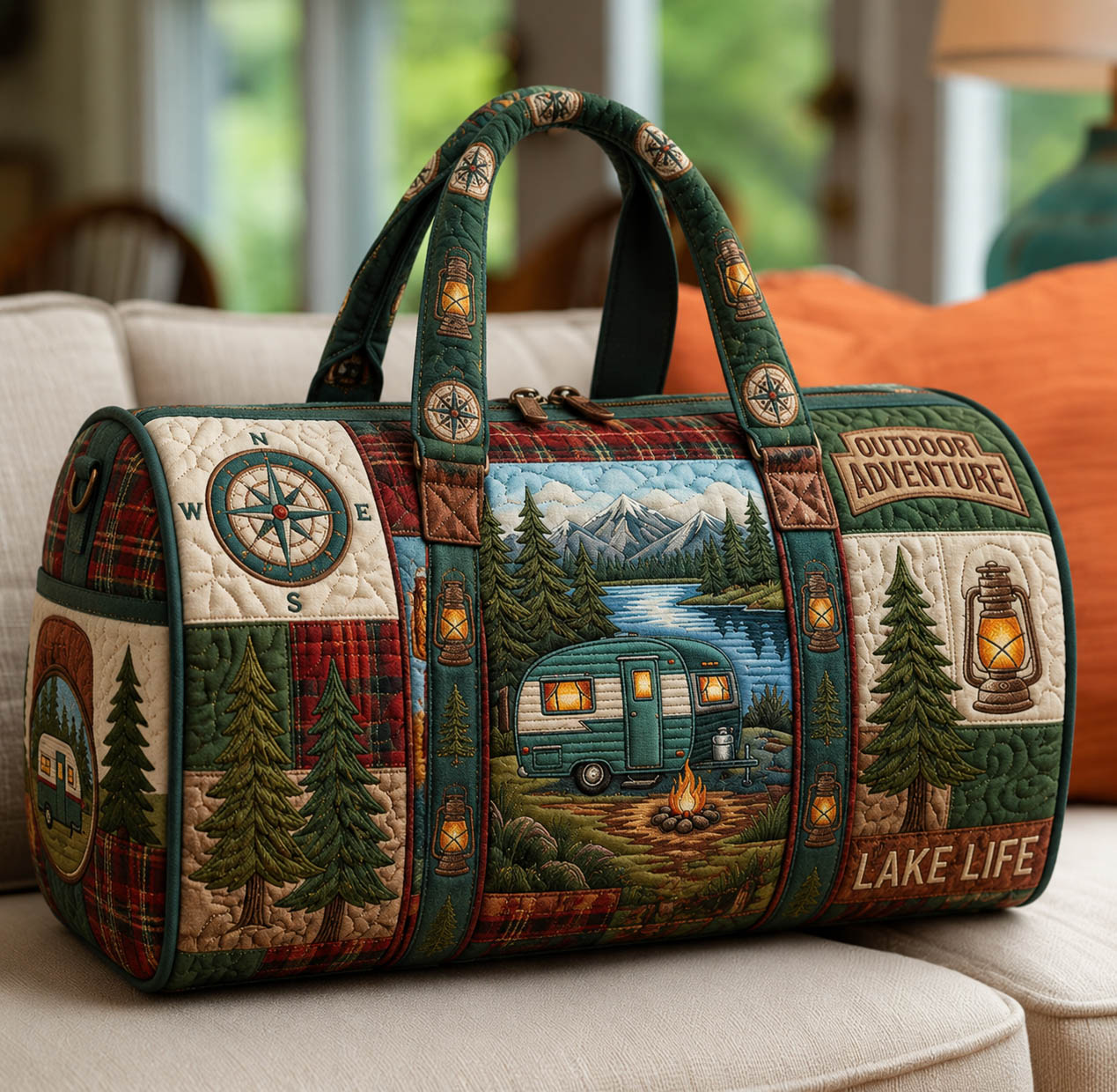 Outdoor Advanture Quilted Duffle Bag GFTOLAN1000
