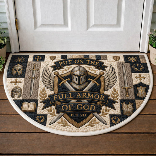 Armor Of God Quilted Welcome Mat GFTOLAN1074