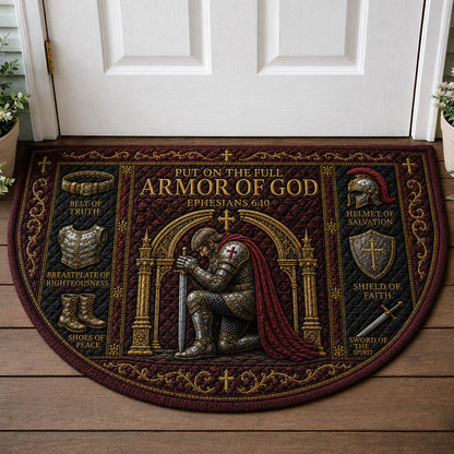 Armor Of God Quilted Welcome Mat GFTOLAN1077