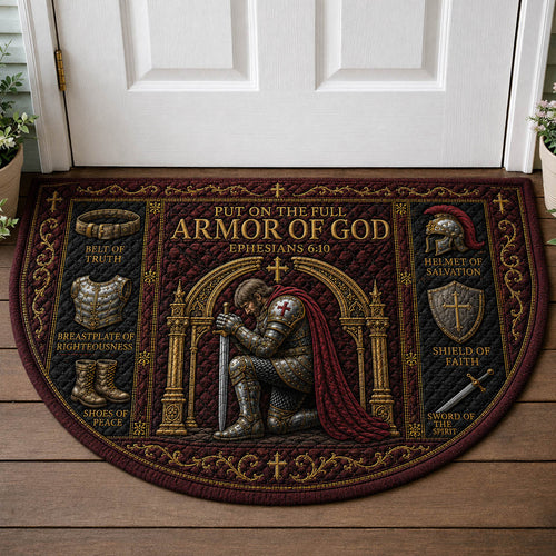 Armor Of God Quilted Welcome Mat GFTOLAN1077