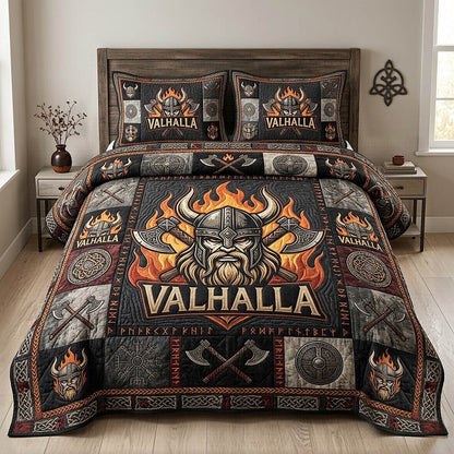 Viking 3-Piece Quilted Bedding Set GFTOLAN1262