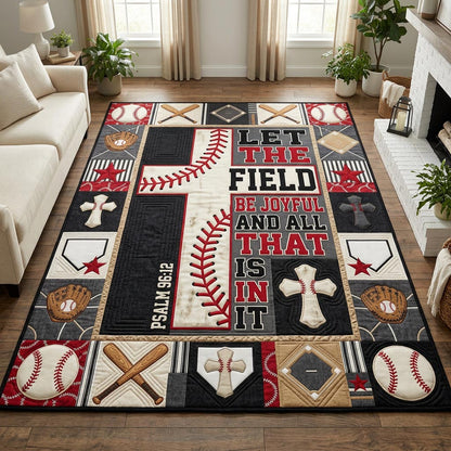 Christian Baseball Area Rug GFTOLAN1377