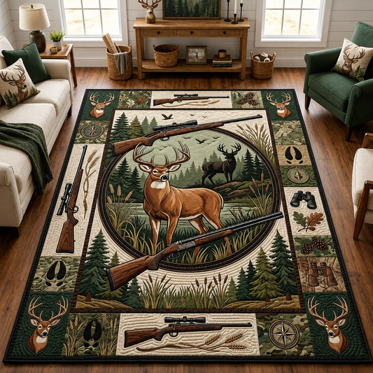Hunting Deer Area Rug GFTOLAN1511