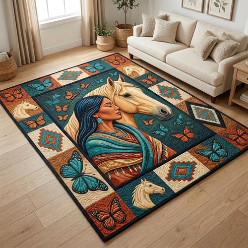 Native American Women Area Rug GFTOLAN1531