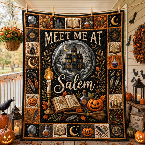 Meee Me At Salem Quilted Blanket GFTOLAN1542