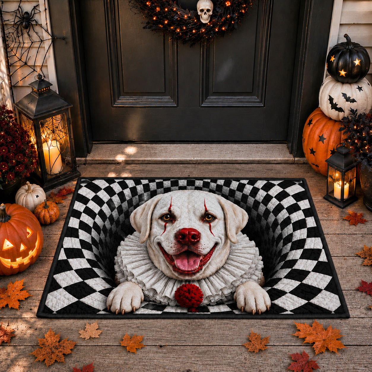 Labrador Clown Vortex Doormat GFTOLAN1559