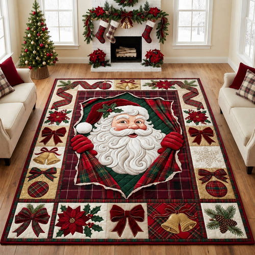 Santa Claus Christmas Area Rug GFTOLAN1608