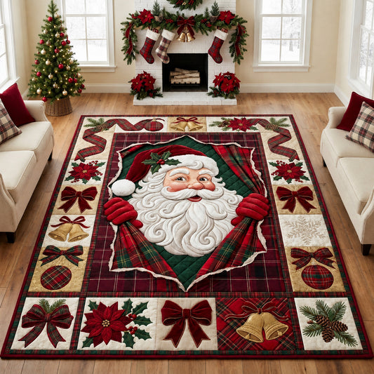 Santa Claus Christmas Area Rug GFTOLAN1608