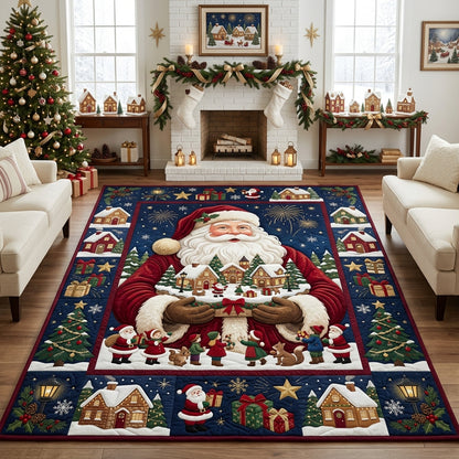 Santa Claus Christmas Area Rug GFTOLAN1610