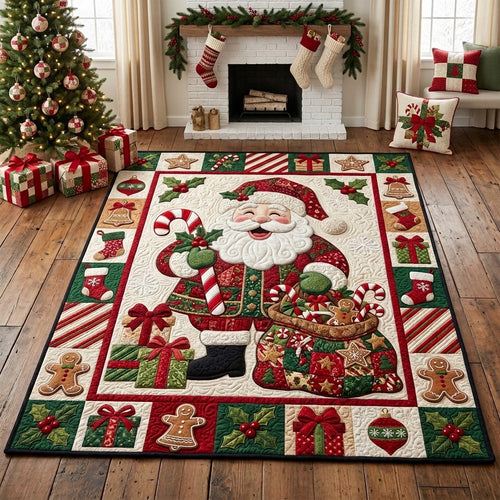 Santa Claus Christmas Area Rug GFTOLAN1611