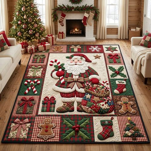 Santa Claus Christmas Area Rug GFTOLAN1612