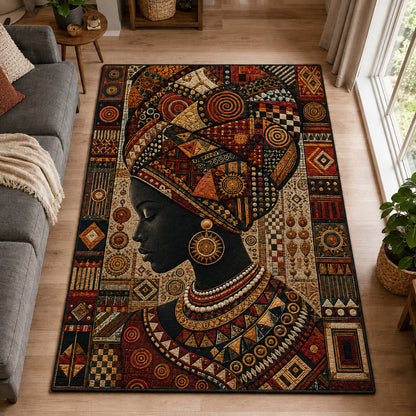 Heritage Queen Tribal Area Rug GFTOLAN186