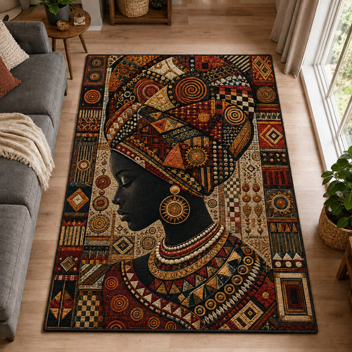 Heritage Queen Tribal Area Rug GFTOLAN186