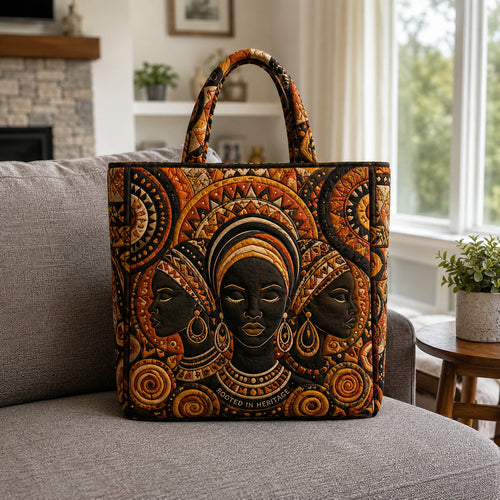 Powerful Queen Quilted Tote Bag GFTOLAN191