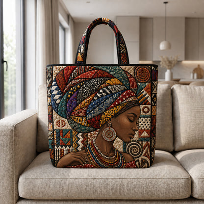 Savanna Soul Quilted Tote Bag GFTOLAN193