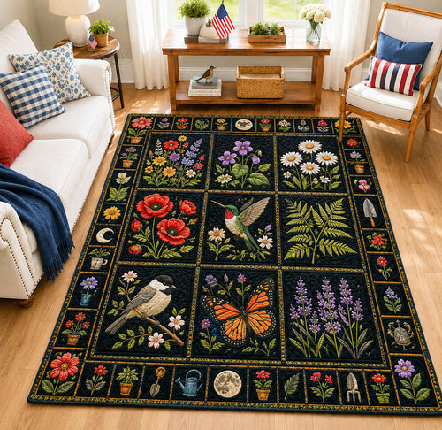 Midnight Garden Area Rug GFTOLAN20