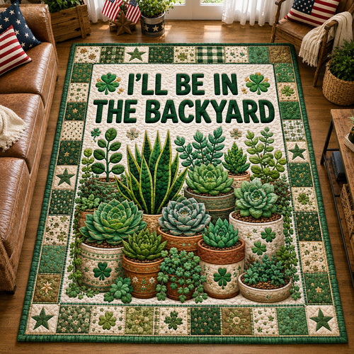 Backyard Therapy Area Rug GFTOLAN22