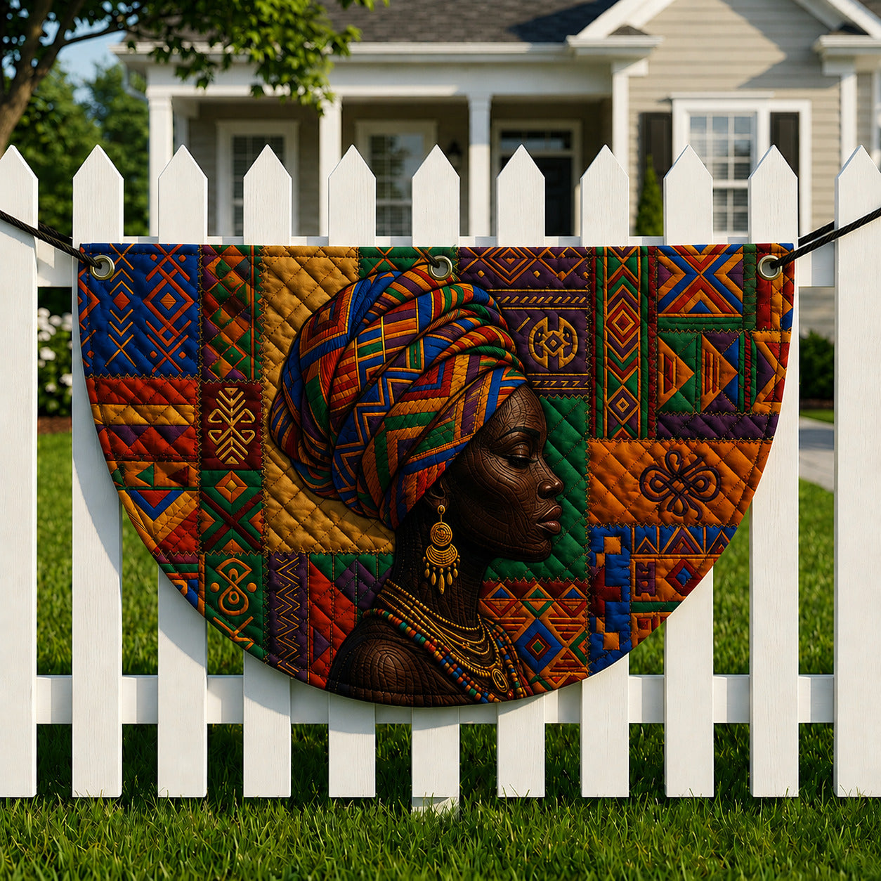 Tribal Grace Fan Flag GFTOLAN227
