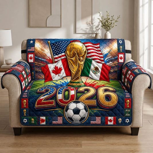 World Cup 2026 Quilted Sofa Cover GFTOLAN231
