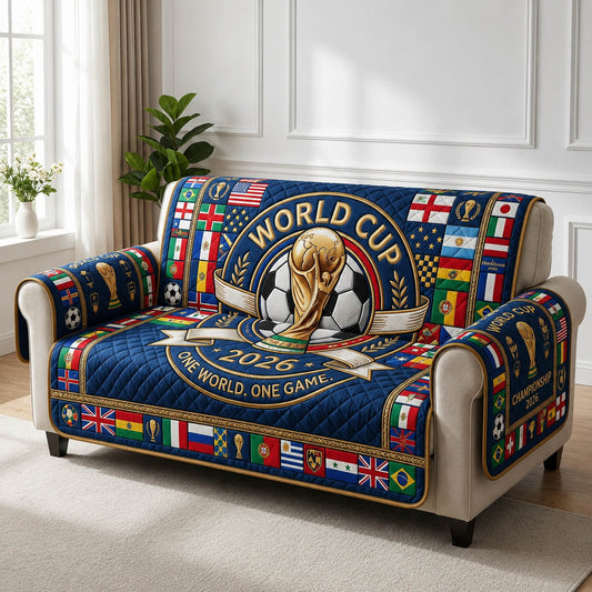 World Cup 2026 Quilted Sofa Cover GFTOLAN232