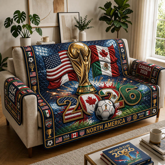 World Cup 2026 Quilted Sofa Cover GFTOLAN233