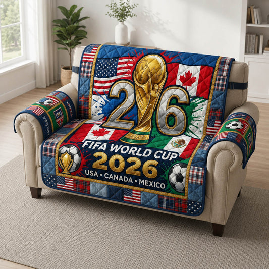 World Cup 2026 Quilted Sofa Cover GFTOLAN236