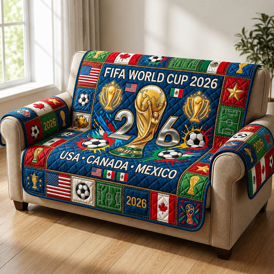 World Cup 2026 Quilted Sofa Cover GFTOLAN238