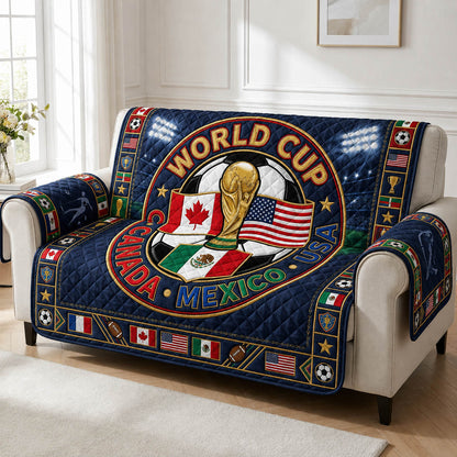 World Cup 2026 Quilted Sofa Cover GFTOLAN242