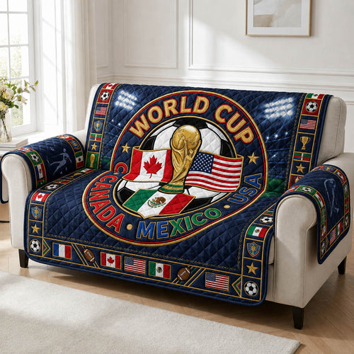 World Cup 2026 Quilted Sofa Cover GFTOLAN242