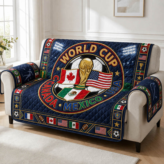 World Cup 2026 Quilted Sofa Cover GFTOLAN242