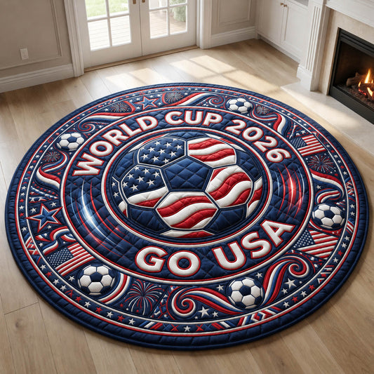 World Cup Quilted Round Mat GFTOLAN248