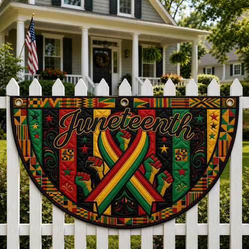 Juneteenth Fan Flag GFTOLAN307