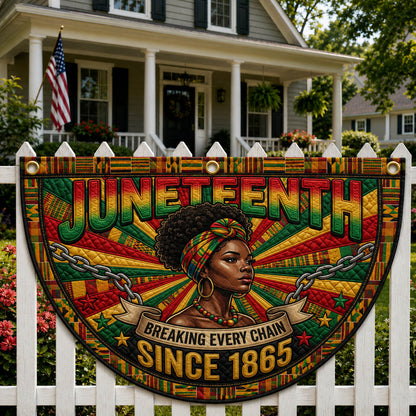 Juneteenth Legacy Fan Flag GFTOLAN308