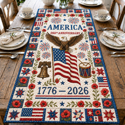 Liberty Bloom Quilted Table Runner GFTOLAN37
