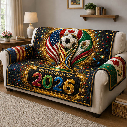 World Cup 2026 Quilted Sofa Cover GFTOLAN370