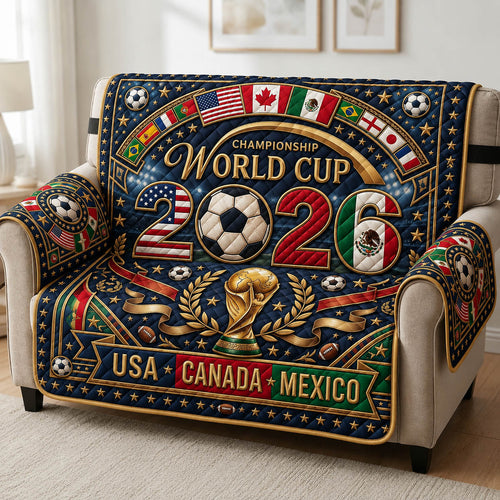 World Cup 2026 Quilted Sofa Cover GFTOLAN372