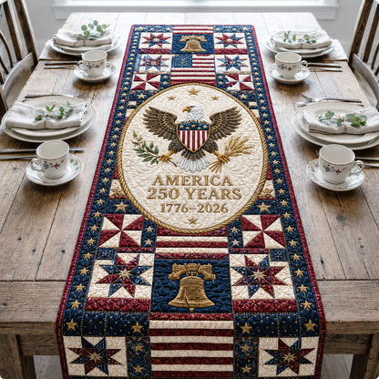 Liberty Crest Quilted Table Runner GFTOLAN38