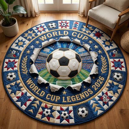 World Cup Quilted Round Mat GFTOLAN393