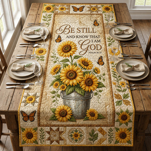 Faithful Bible Verse Quilted Table Runner GFTOLAN527