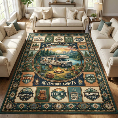 Camping Area Rug GFTOLAN575