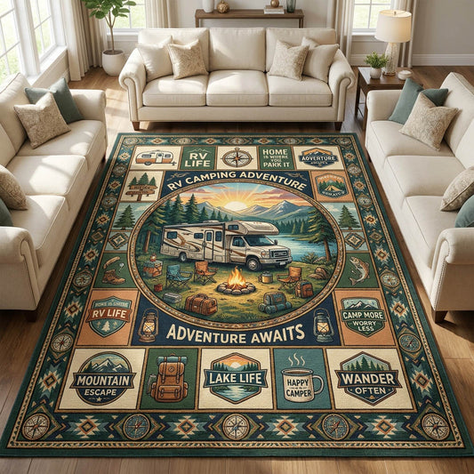 Camping Area Rug GFTOLAN575