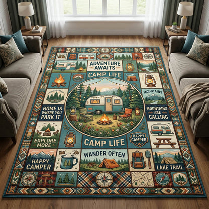 Camping Area Rug GFTOLAN576