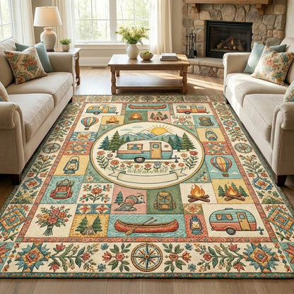 Camping Area Rug GFTOLAN577