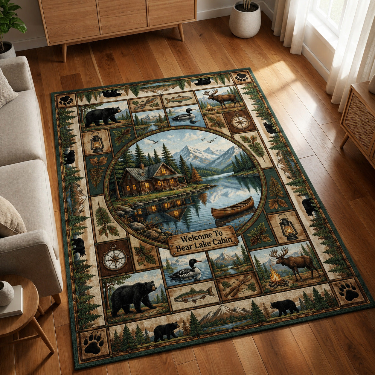 Camping Area Rug GFTOLAN582
