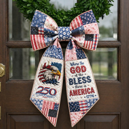 America 250 Quilted Wreath Sash GFTOLAN584