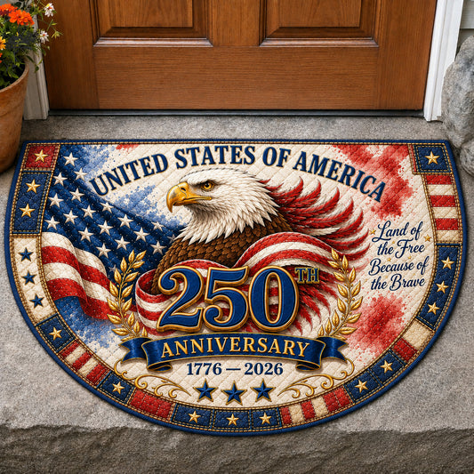 America 250 Quilted Welcome Mat GFTOLAN64