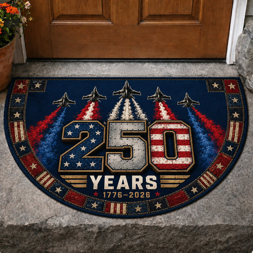 America 250 Years Quilted Welcome Mat GFTOLAN65