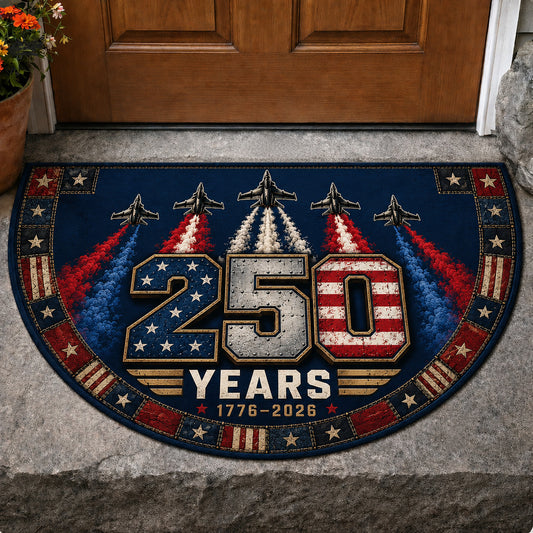 America 250 Years Quilted Welcome Mat GFTOLAN65