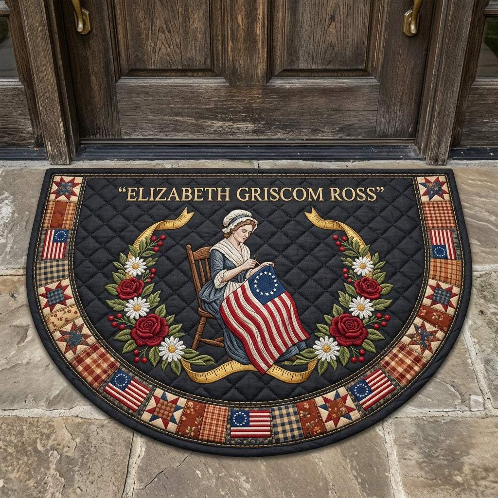 Elizabeth Griscom Ross Quilted Welcome Mat GFTOLAN69